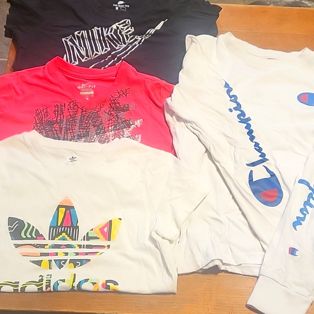 Bundle Girls M t-shirts Nike Adidas Champion